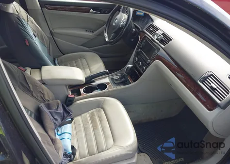 2013 Volkswagen Passat 2.0L Tdi Sel Premium из США, поврежденный, VIN 1VWCN7A35DC018219